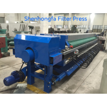 Shenhongfa 1250 Series Outomatic Greasy Pp Filter Press