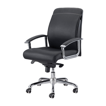 Salon Chair Black With Armrest