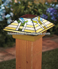 5.12" solar fence post cap