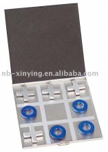 Aluminum tic-tac-toe Chess Set with Magnetic