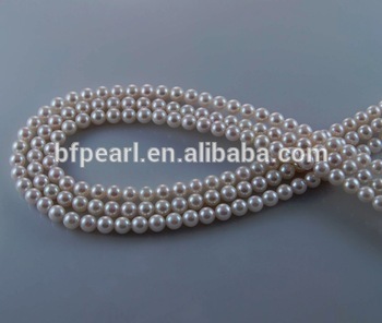 9-9.5mm round loose akoya pearls strand