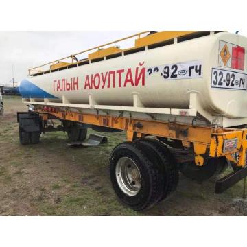 Momgolia personalizada 15000liters Oil/Fuel Tank Trailer completo