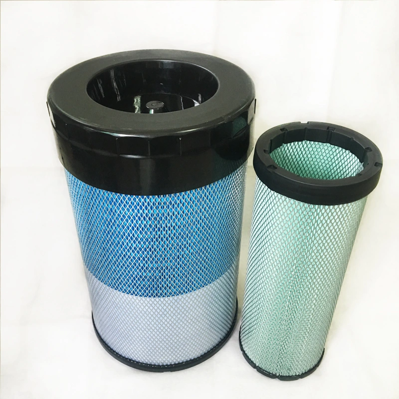 OEM H14 Air Compressor Part HEPA Pleat Paper Air Panel Filters Element Purifier Cylindrical Polyester Dust Collection Air Cartridge Filter