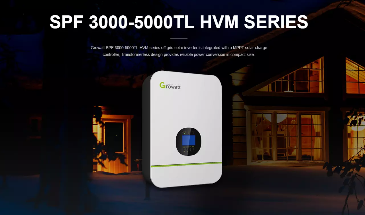 Inversor Solar Growatt 3000W Fora da Rede 3000W Off Grid Growatt Solar Inverter