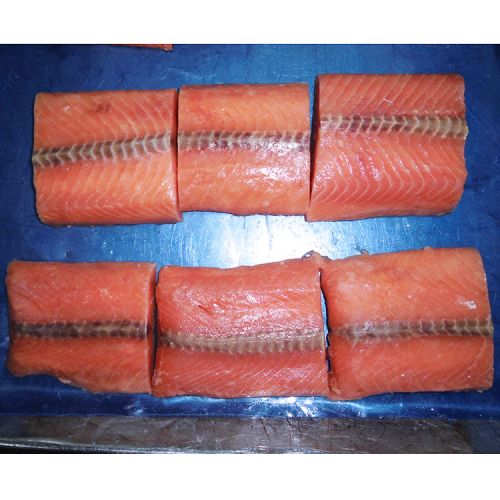 High Quality Frozen Bonless Pink Salmon Portion Skinless Fresh Salmon Portion Prices