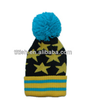 Popular high quality knit fabric baby caps