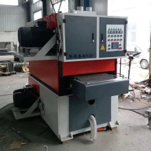 Double Side Calibrating Sander Machine for Kitchen Cabinet Wood Brush Sanding