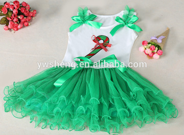 New Fashion Design Small Girls Dress baby Girls Christmas Dress Lace Girls Dress