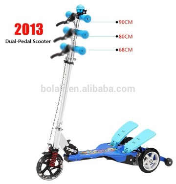 New Stepper scooter/kick foot scooter/dual-pedal kick scooter