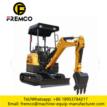 Small Construction Equipment Track Excavator