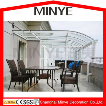 aluminum frame winter house green house sun glass room Solarium