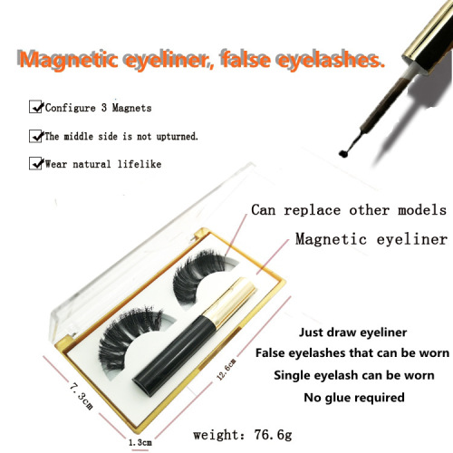 Magnetische falsche Wimpern Magnetischer Eyeliner Wimpern Magnetisches Wimpernpaket