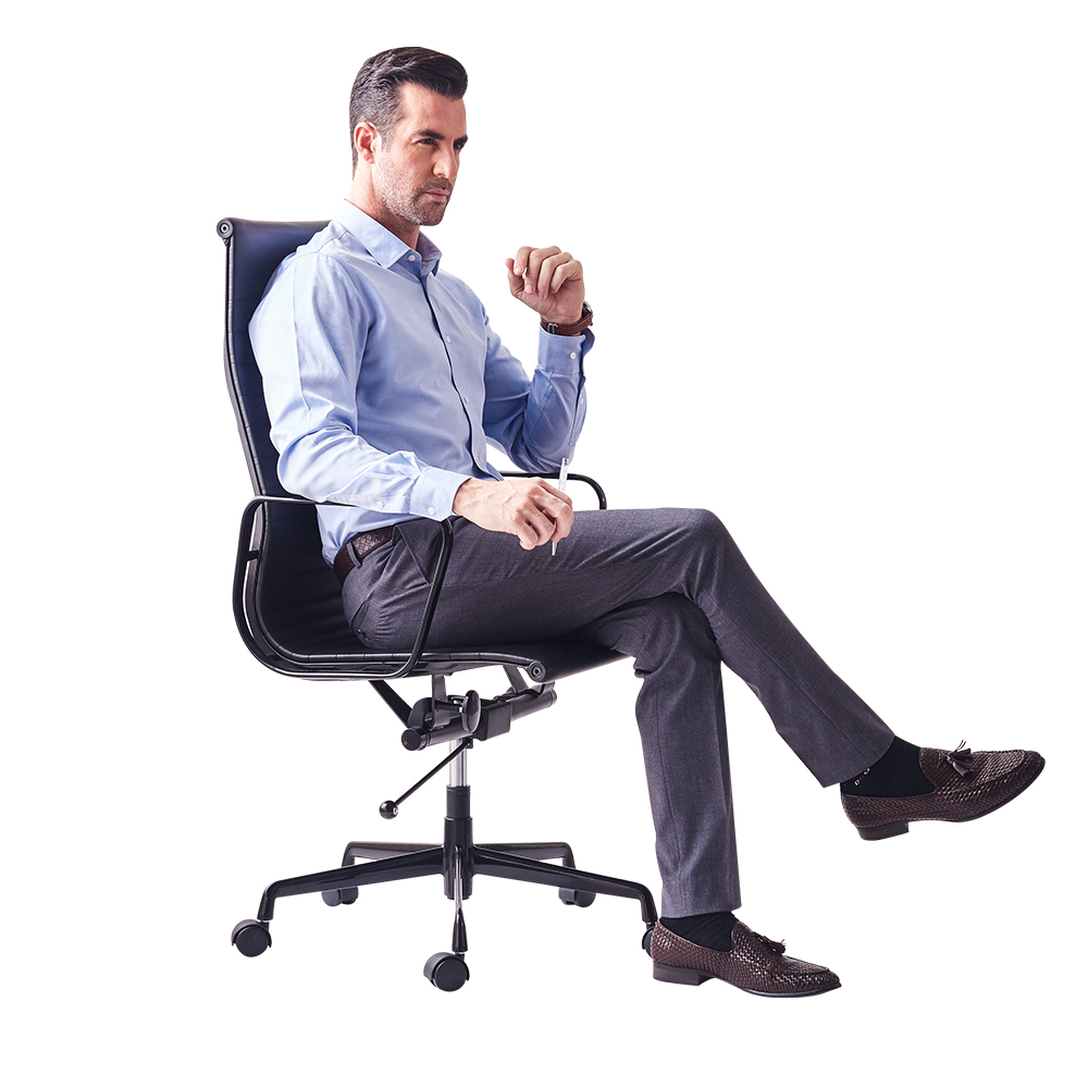 Wholesale Price Boss Manager High Back Ergonomic Swivel Executive PU Leather Office Chair With Headrest