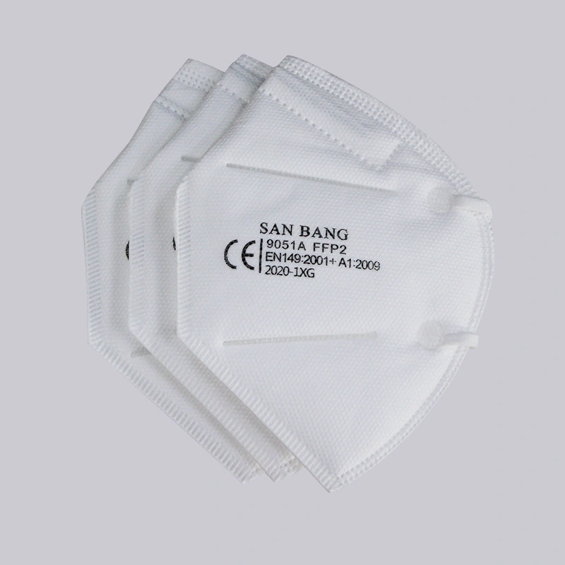 Niosh Approved N95 KN95 FFP2 Disposable No-Woven Protection Face Mask