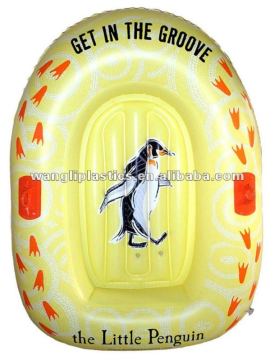 Portable PVC Inflatable Floating Plastic Air Boat