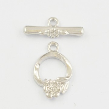 P7266 Fashion Toggle Wholesale Jewelry Findings, Silver Jewelry Findings, Jewelry Findings Manufacturers China