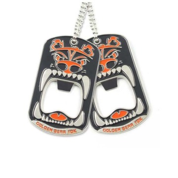 Wholesale Engravable Personalized Military Dog Tag Pendant Necklace