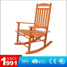 Glossy beautiful furniture wooden leisure rocking chair