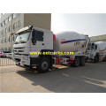 HOWO 4000 Gallons Beton Transit Mixing Trucks