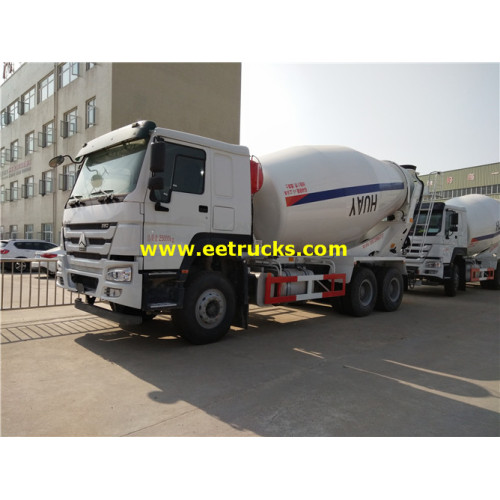 Caminhões de mistura HOWO 4000 Gallon Beton Transit