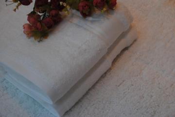 5 Star Hotel High Loop Border Bath Towels