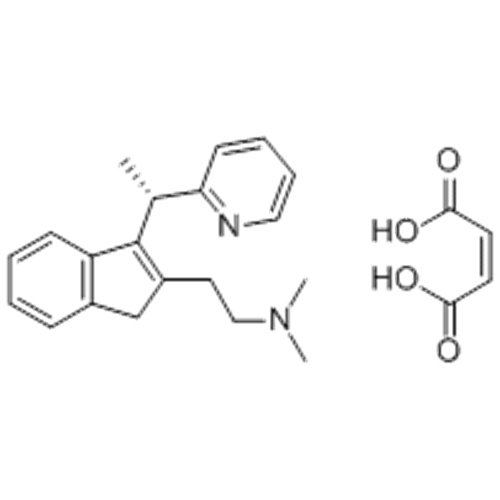 1H-Indeno-2-etanamina, N, N-dimetil-3 - [(1S) -1- (2-piridinil) etil] - CAS 121367-05-3