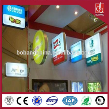 factory customized hanging acrylic light box