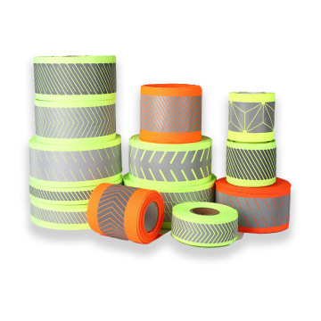 Custom Patterned Wide and Thick Reflective Webbing