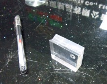 crystal office pen stand simple beautiful