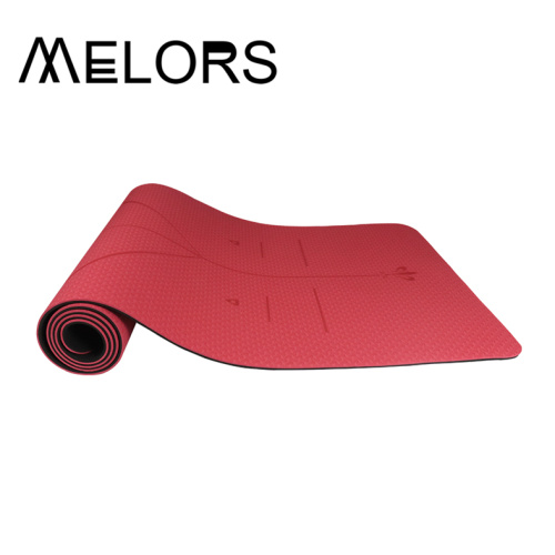 Φιλικό TPE Non Slip Fitness Mat Προσαρμοσμένο