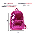 Bookbag Pink Fancy Glitter Holographic PU Backpack for Girls