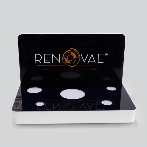 Wholesale acrylic display stand for cosmetic makeup bottle