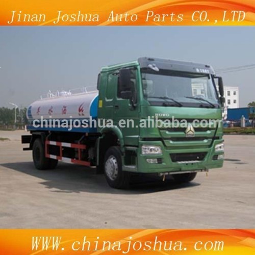 4x2 226hp 15M3 HOWO water tanker trucks for sale