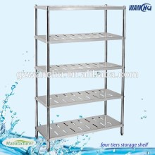 Restaurant Equipment Commercial Kitchen Metal Storage Shelf/pipe Material Storage Shelf