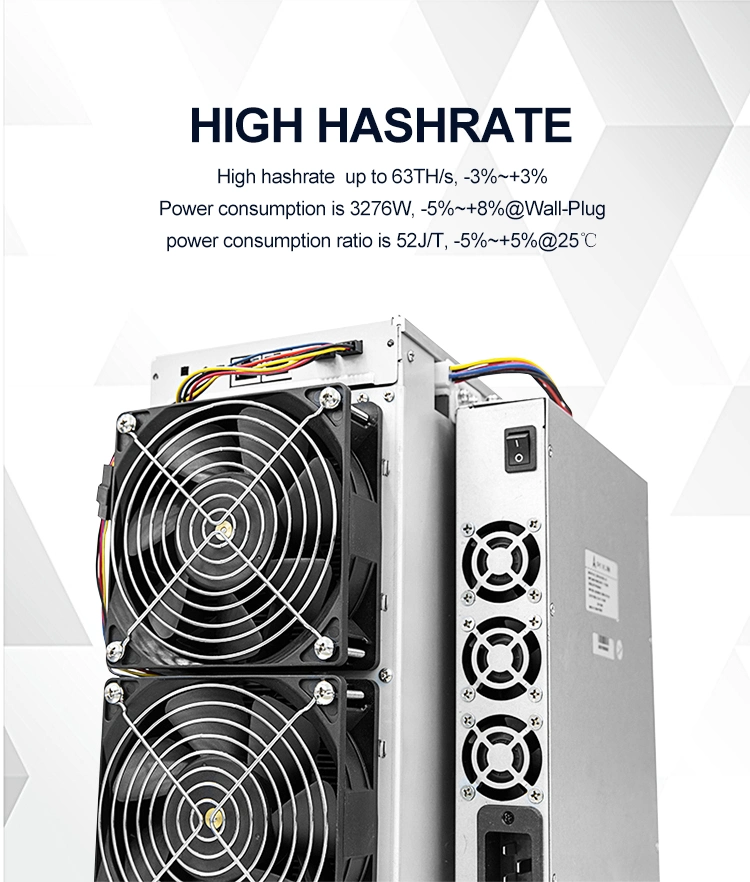 Avalon 1146PRO Avalonminer 3276W 63th/S 7nm Asic Chip Mining Machine Btc Bch Bsv Miner