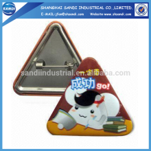 promotion button tinplate badge for garment