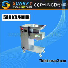 Fish meat cutter machine thickness 3mm meat cutter machine production 500 Kg/Hour meat cube cutter for CE (SY-MC500B SUNRRY)