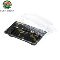 Disposable Takeaway Plastic Serving Sushi Tray Food Platter