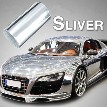 Sliver Mirror Chrome Wrapping Vinyl Materials