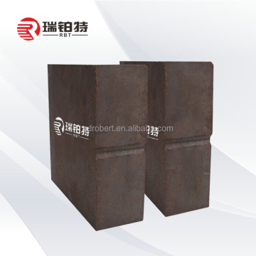 Rebonded Refractory Magnesia Chromium Bricks 58% MGO Magnesite Chrome Brick