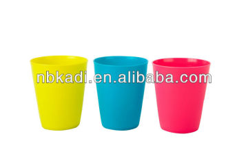 Promotion PP Plastic cups colorful cup stacking for party