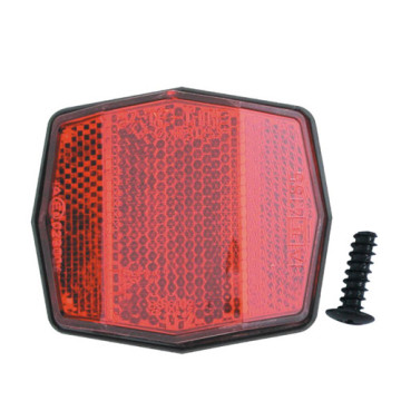 Plastic Red Bicycle Reflector