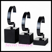 latest style acrylic black watch display