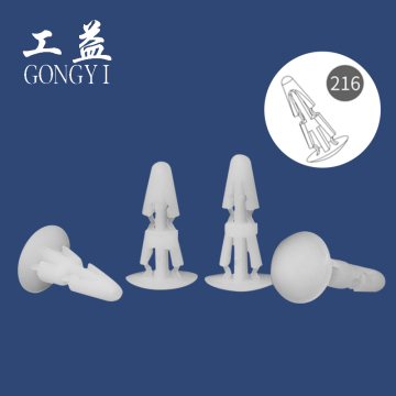 PA66 Nylon Isolation Column, Push-in PC Board Insulation Column Hardware Tools Fasteners - G216.03