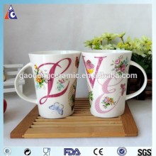 350ml good looking trumpet ceramic mugs
