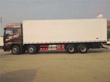 Faw 8x4 freezer food storage boxes refrigerated truck