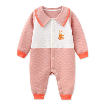 Autumn & Winter Cotton Baby Romper - Newborn Cute One-piece Suit