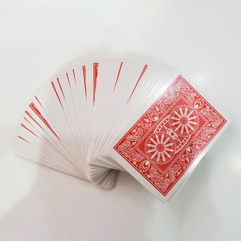 Kualitas Terbaik Tahan Air 100% Kartu Bermain Daur Ulang Plastik Best Quality Waterproof 100% Recycled Plastic Playing Cards