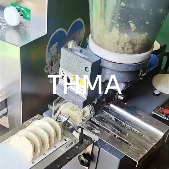 Semi Automatic Japanese Style Dumpling Making Machine Gyoza Machine