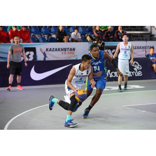 FIBA 3x3 Enlio SES ineinandergreifende Outdoor Sports Court -Fliesen 25